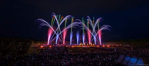 Beisel Pyrotechnik beim Internationalen Feuerwerkswettbewerb in Hannover - Herrenhäuser Gärten 2023