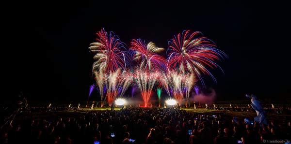 Beisel Pyrotechnik beim Internationalen Feuerwerkswettbewerb in Hannover - Herrenhäuser Gärten 2023