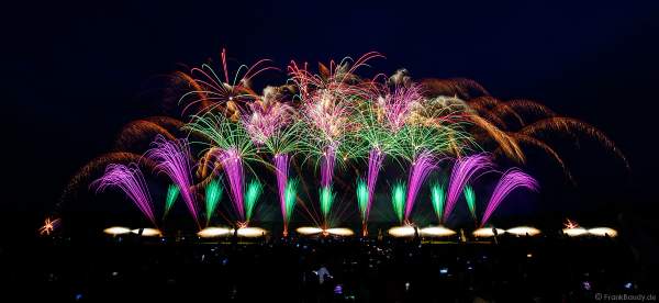 Beisel Pyrotechnik beim Internationalen Feuerwerkswettbewerb in Hannover - Herrenhäuser Gärten 2023