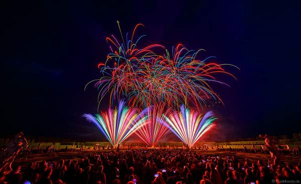 Beisel Pyrotechnik beim Internationalen Feuerwerkswettbewerb in Hannover - Herrenhäuser Gärten 2023