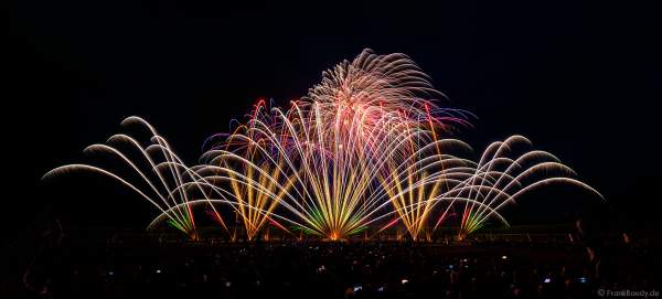 Beisel Pyrotechnik beim Internationalen Feuerwerkswettbewerb in Hannover - Herrenhäuser Gärten 2023