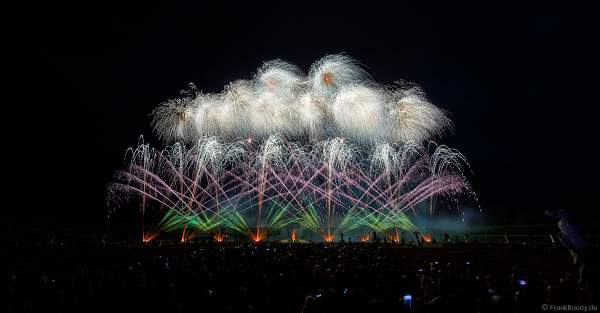 Beisel Pyrotechnik beim Internationalen Feuerwerkswettbewerb in Hannover - Herrenhäuser Gärten 2023