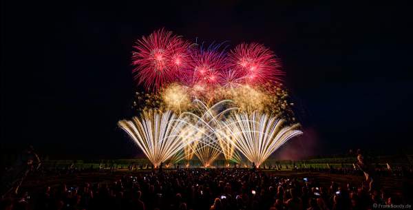 Beisel Pyrotechnik beim Internationalen Feuerwerkswettbewerb in Hannover - Herrenhäuser Gärten 2023