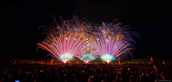 Beisel Pyrotechnik beim Internationalen Feuerwerkswettbewerb in Hannover - Herrenhäuser Gärten 2023