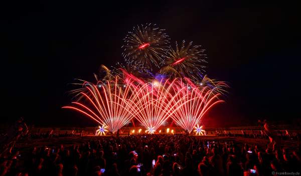 Beisel Pyrotechnik beim Internationalen Feuerwerkswettbewerb in Hannover - Herrenhäuser Gärten 2023
