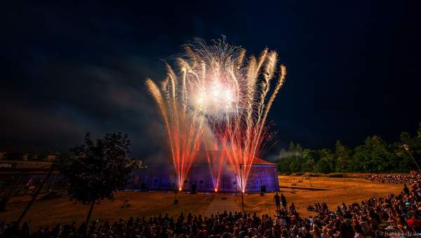 Festungsfest in Germersheim mit Feuerwerk im Stadtpark FRONTE LAMOTTE 2023