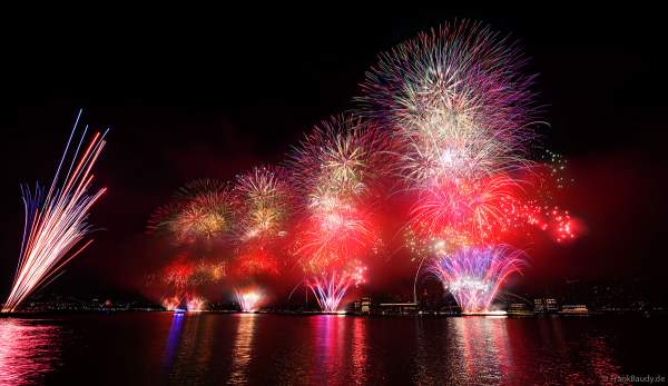 Feuerwerk am 4. Juli beim Unabhängigkeitstag in New York City / Macy's Fourth of July Fireworks - NYC - Independence Day Celebrations