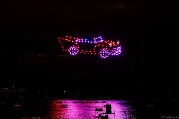 Seefest Fête du Lac mit Drohnenshow in Annecy/Frankreich 2023