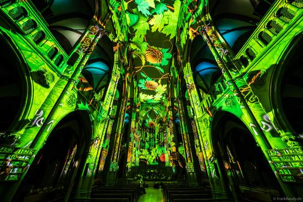 Lichtshow EONARIUM PRESENTS: GENESIS in der Johanneskirche Stuttgart