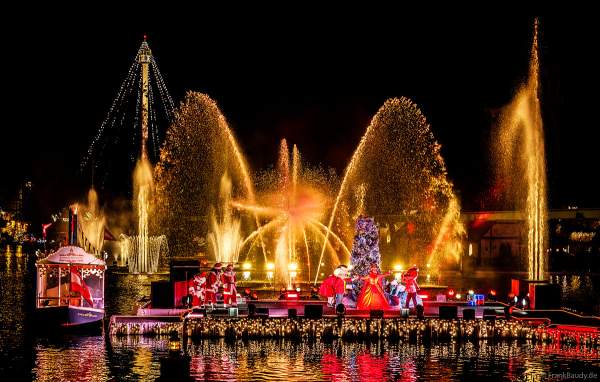 Festliche Weihnachtswassershow JOSEFINAS WINTERREISE im Europa-Park