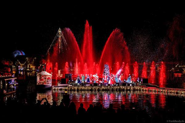 Festliche Weihnachtswassershow JOSEFINAS WINTERREISE im Europa-Park