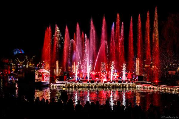Festliche Weihnachtswassershow JOSEFINAS WINTERREISE im Europa-Park