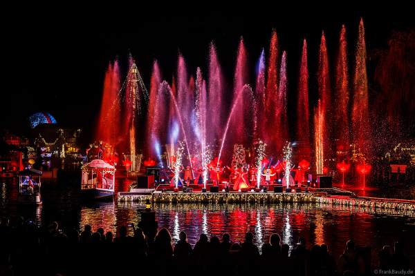 Festliche Weihnachtswassershow JOSEFINAS WINTERREISE im Europa-Park