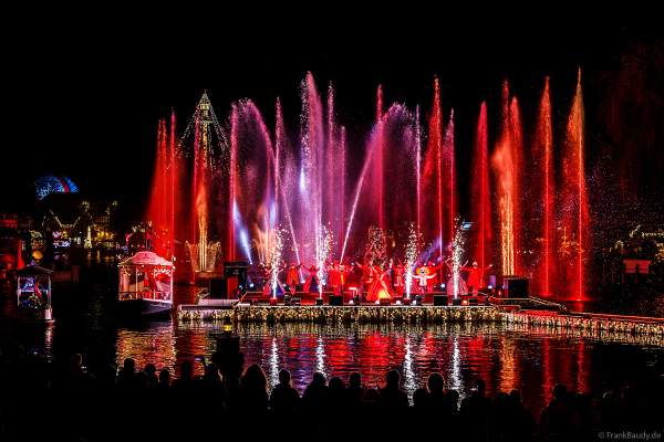 Festliche Weihnachtswassershow JOSEFINAS WINTERREISE im Europa-Park