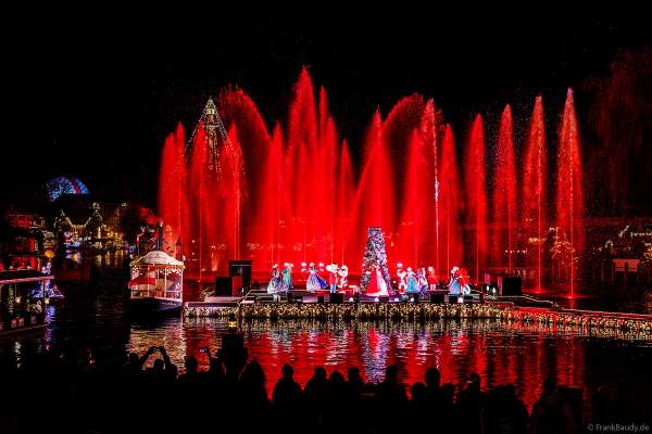 Festliche Weihnachtswassershow JOSEFINAS WINTERREISE im Europa-Park