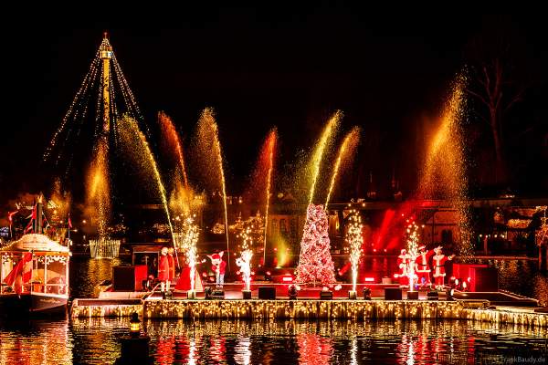 Festliche Weihnachtswassershow JOSEFINAS WINTERREISE im Europa-Park