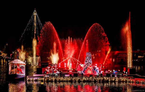 Festliche Weihnachtswassershow JOSEFINAS WINTERREISE im Europa-Park