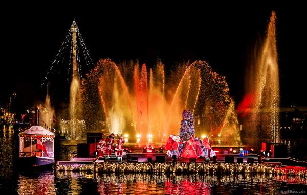 Festliche Weihnachtswassershow JOSEFINAS WINTERREISE im Europa-Park