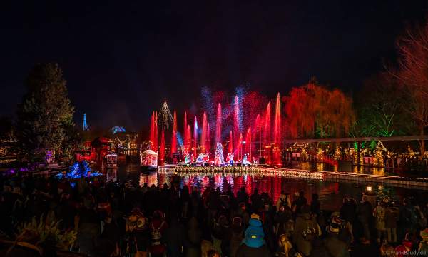 Festliche Weihnachtswassershow JOSEFINAS WINTERREISE im Europa-Park