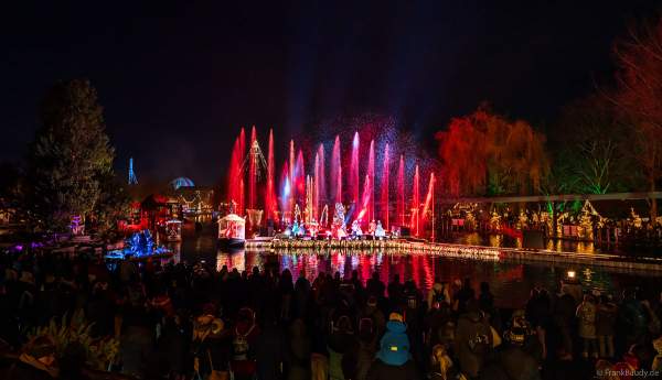 Festliche Weihnachtswassershow JOSEFINAS WINTERREISE im Europa-Park
