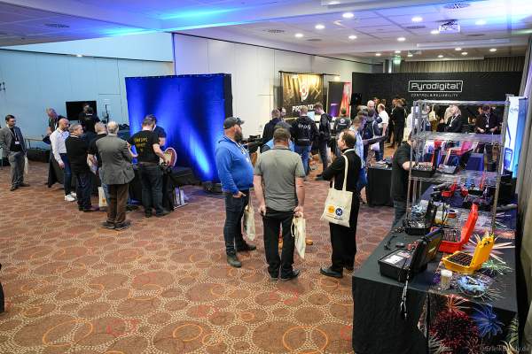 Messeausstellung der Pyro Technology Conference 2024