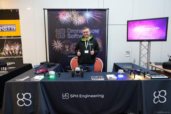 Drone Show Software auf der Pyro Technology Conference 2024