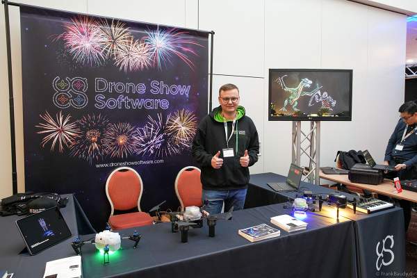 Drone Show Software auf der Pyro Technology Conference 2024