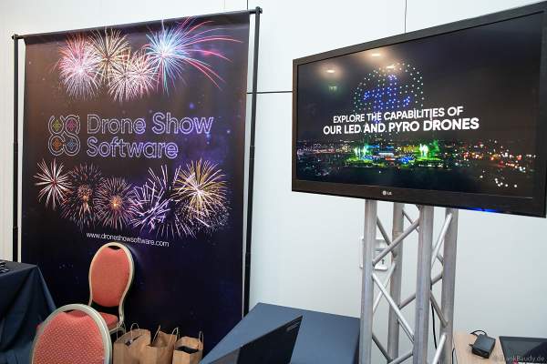 Drone Show Software auf der Pyro Technology Conference 2024