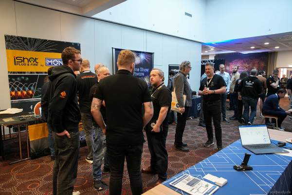 Messeausstellung der Pyro Technology Conference 2024