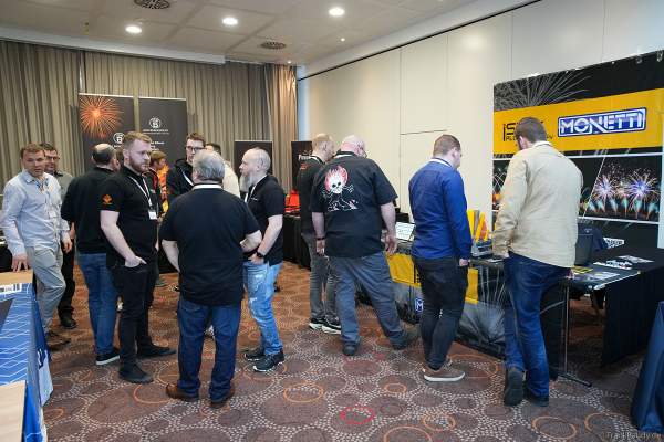 Messeausstellung der Pyro Technology Conference 2024