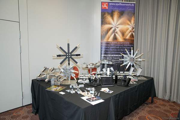 MR-Pyrotechnik mit Apel Feuerwerk auf der Pyro Technology Conference 2024