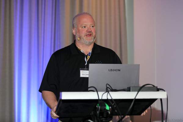 Fachvortrag von Brian Panther auf der Pyro Technology Conference 2024
