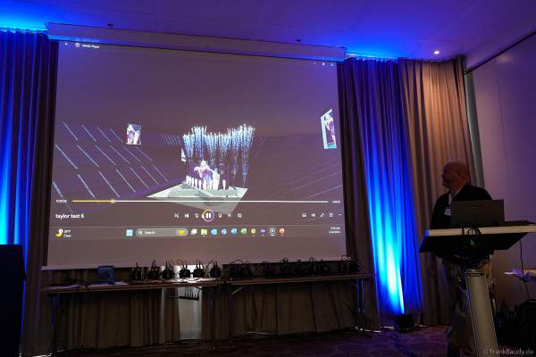 Fachvortrag von Brian Panther über die Tour von Taylor Swift auf der Pyro Technology Conference 2024