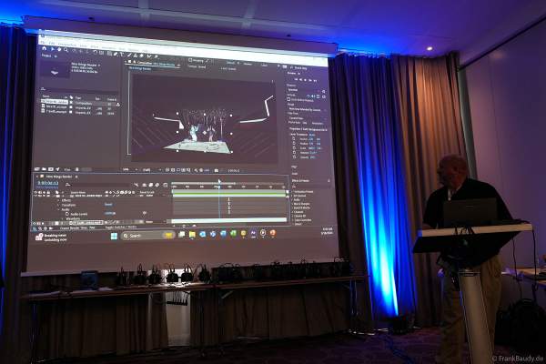 Fachvortrag von Brian Panther über die Tour von Taylor Swift auf der Pyro Technology Conference 2024