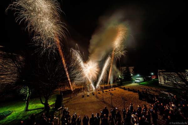 Pyro- und Feuerwerksshow von Rainer Apel Feuerwerk in Zusammenarbeit mit Pyrotechnik im Quadrat auf der Pyro Technology Conference 2024