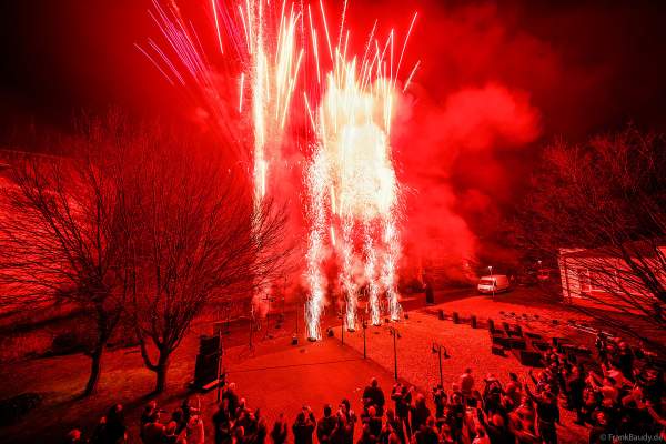 Pyro- und Feuerwerksshow von Rainer Apel Feuerwerk in Zusammenarbeit mit Pyrotechnik im Quadrat auf der Pyro Technology Conference 2024