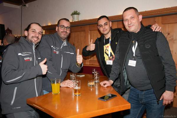 Gemütliche Abschlussparty - Closing Party bei der Pyro Technology Conference 2024