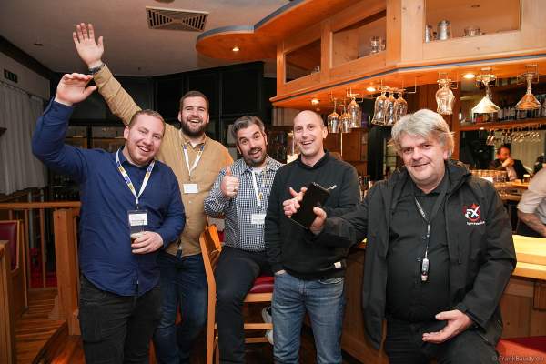 Gemütliche Abschlussparty - Closing Party bei der Pyro Technology Conference 2024