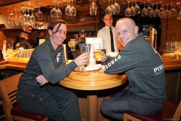 Gemütliche Abschlussparty - Closing Party bei der Pyro Technology Conference 2024