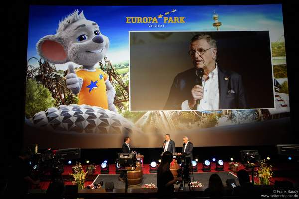 Pressekonferenz im Europa-Park zum Saisonstart 2024