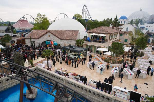 Pressekonferenz zur Vorstellung der neuen Achterbahn VOLTRON NEVERA POWERED BY RIMAC im Europa-Park