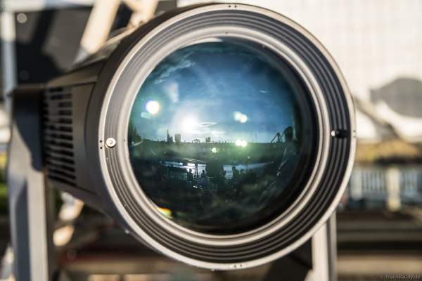 Lichttechnik für die Eröffnungsveranstaltung der Fußball EM 2024 in Frankfurt