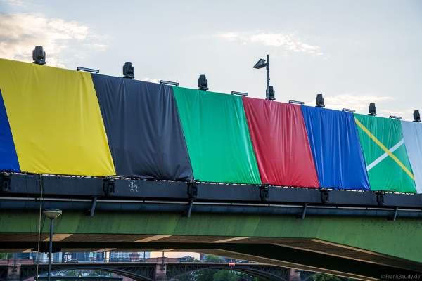 Lichttechnik für die Eröffnungsveranstaltung der Fußball EM 2024 in Frankfurt
