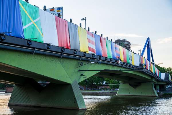 Lichttechnik für die Eröffnungsveranstaltung der Fußball EM 2024 in Frankfurt