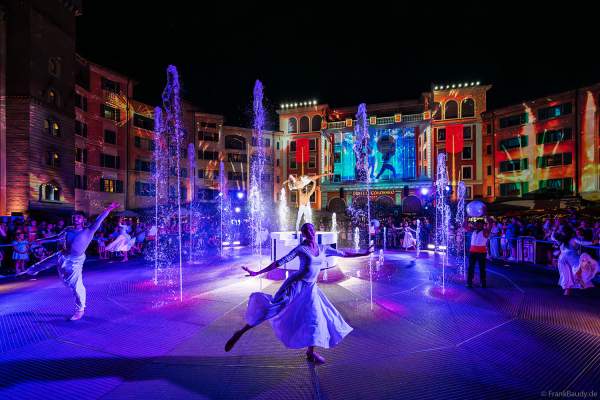 Sommershow Colossal – 20 Jahre Colosseo im Europa-Park mit Wasserspielen und Videomapping - Hotel Colosseo