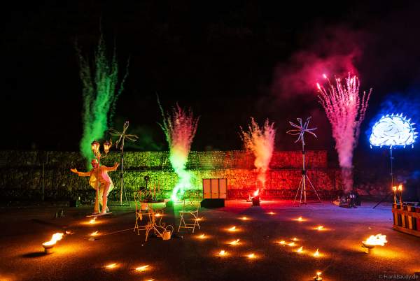 Feuershow mit Feuerwerk beim Mitarbeiterfest von Beisel Pyrotechnik von JANOSCH BÄR - AKindofFire