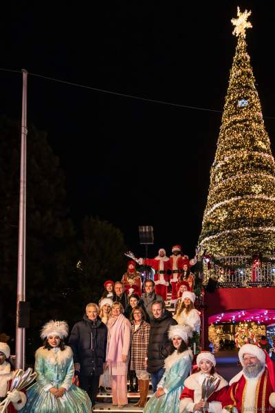 Familie Mack beim Winterzauber im Europa-Park