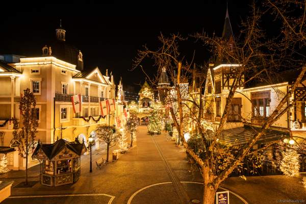 Die Deutsche Allee beim Winterzauber Europa-Park