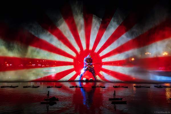 Die Weihnachtsshow NAVIGALIA in Sevilla beeindruckt mit einer gigantischen Wasser-, Licht- und Lasershow und begeistert Hunderttausende Besucher