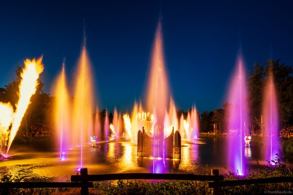 Feuer, Wasser und Musik – Die poetische Show Les Noces de Feu in Les Epesses